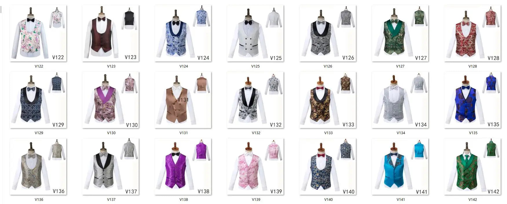Men’s Variety of Vests