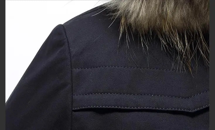 Fur Lined Hooded Coat