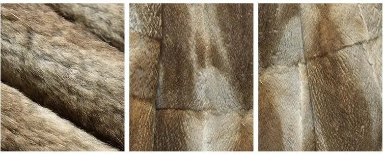 Fur Lined Hooded Coat