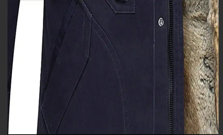 Fur Lined Hooded Coat