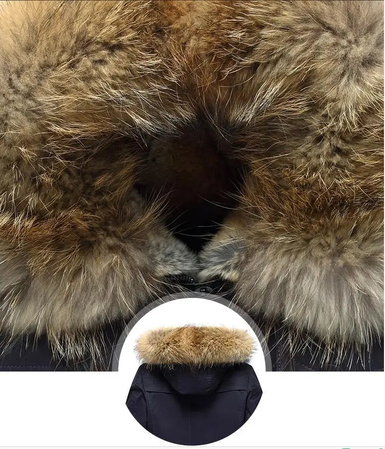 Fur Lined Hooded Coat