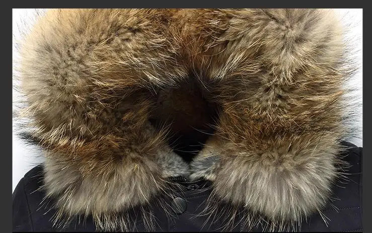 Fur Lined Hooded Coat