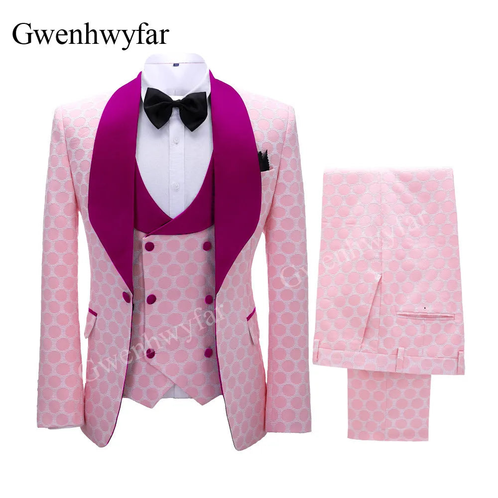 Polka Dot Suit for Men