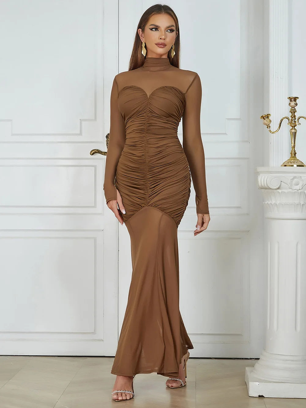 Feather like Dress