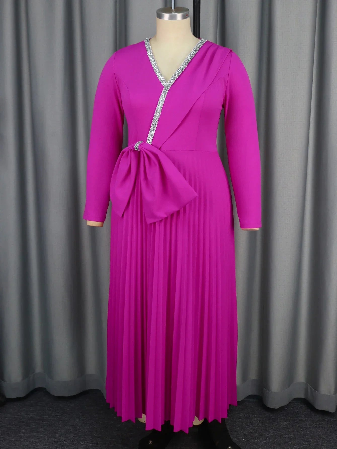 Plus Size Glitter Dress