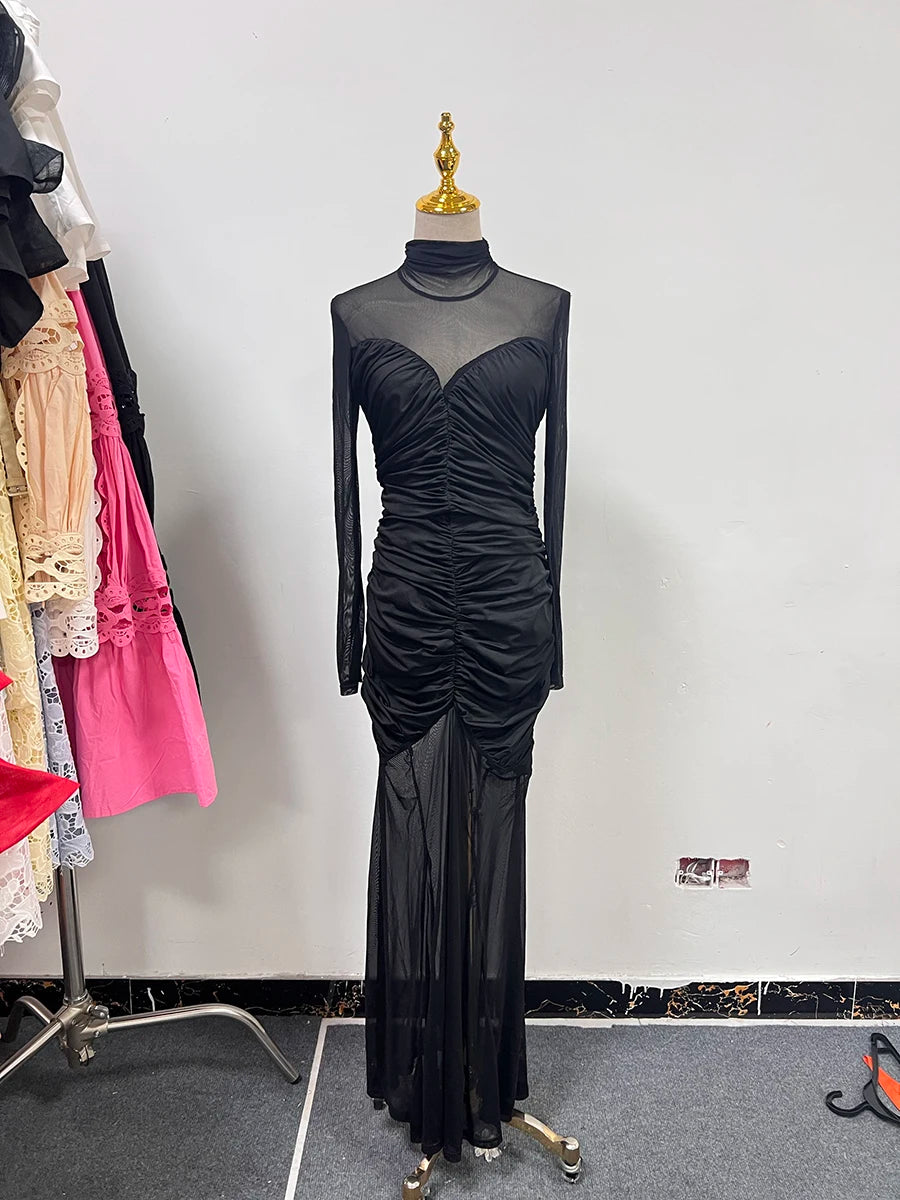 Feather like Dress