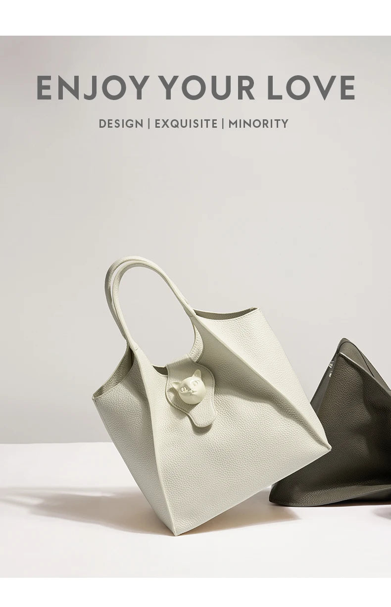 GENUINE LEATHER CASUAL PURSE