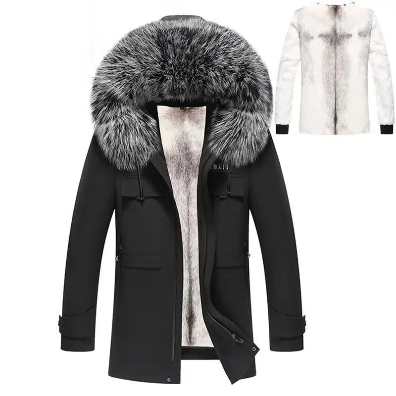 Fur Hooded Jacket