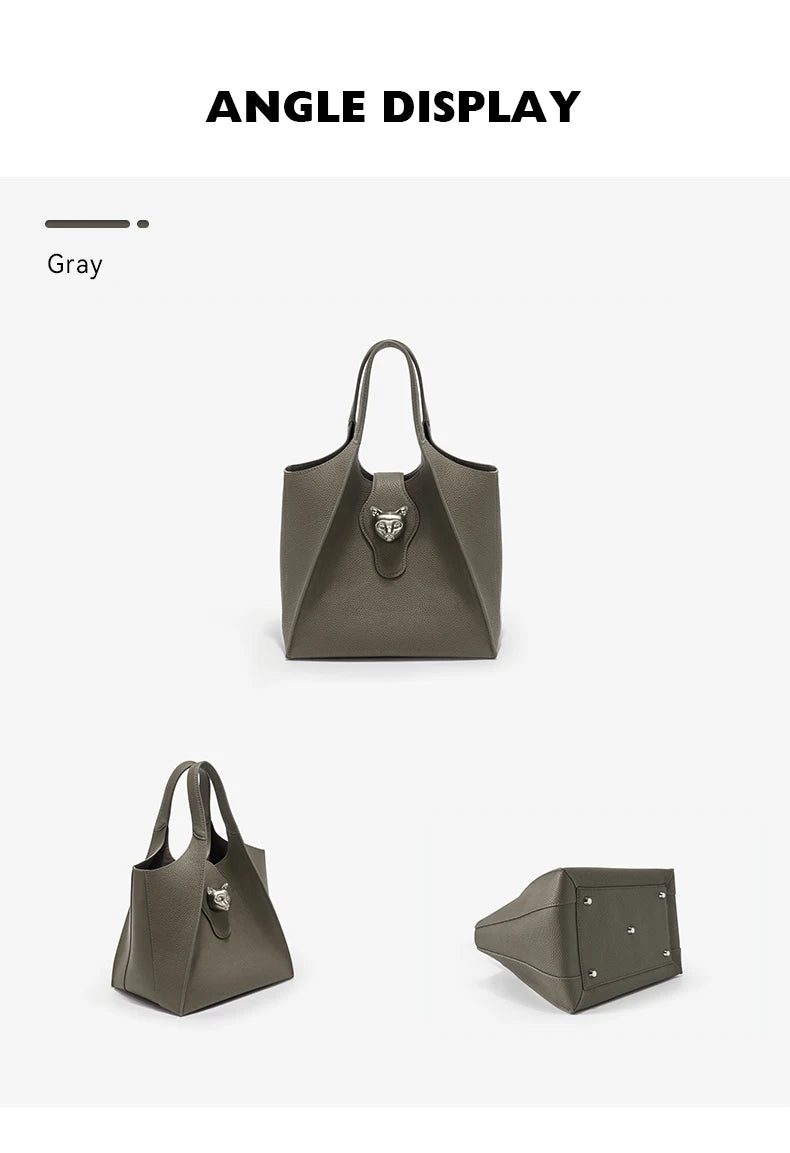 GENUINE LEATHER CASUAL PURSE