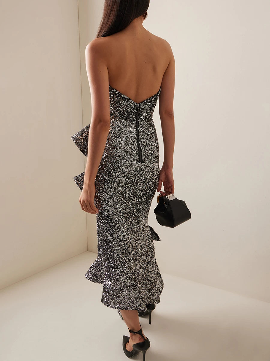 Special Occasion Strapless Dress