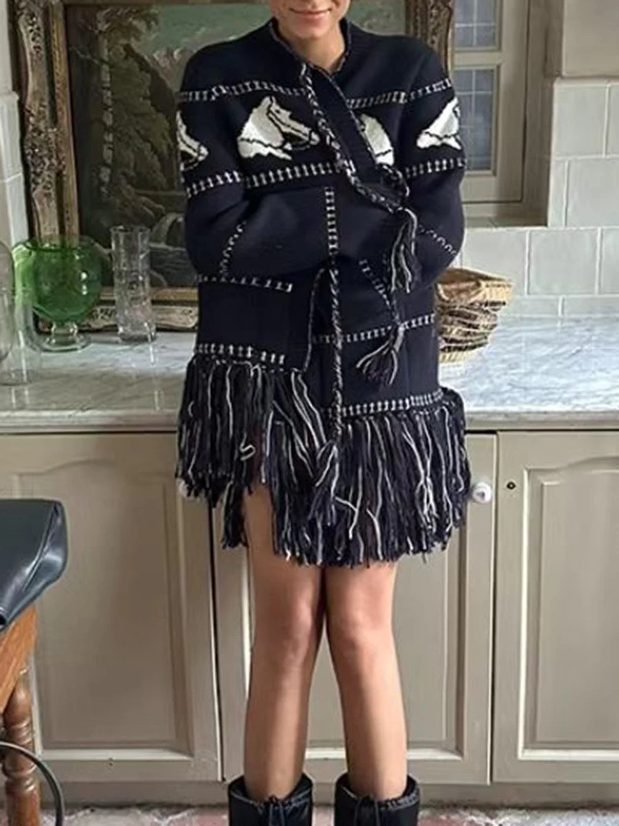 Tassels Fashion Women’s Cardigans