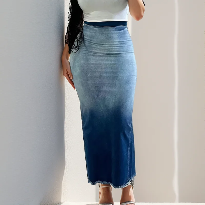 Denim Skirts
