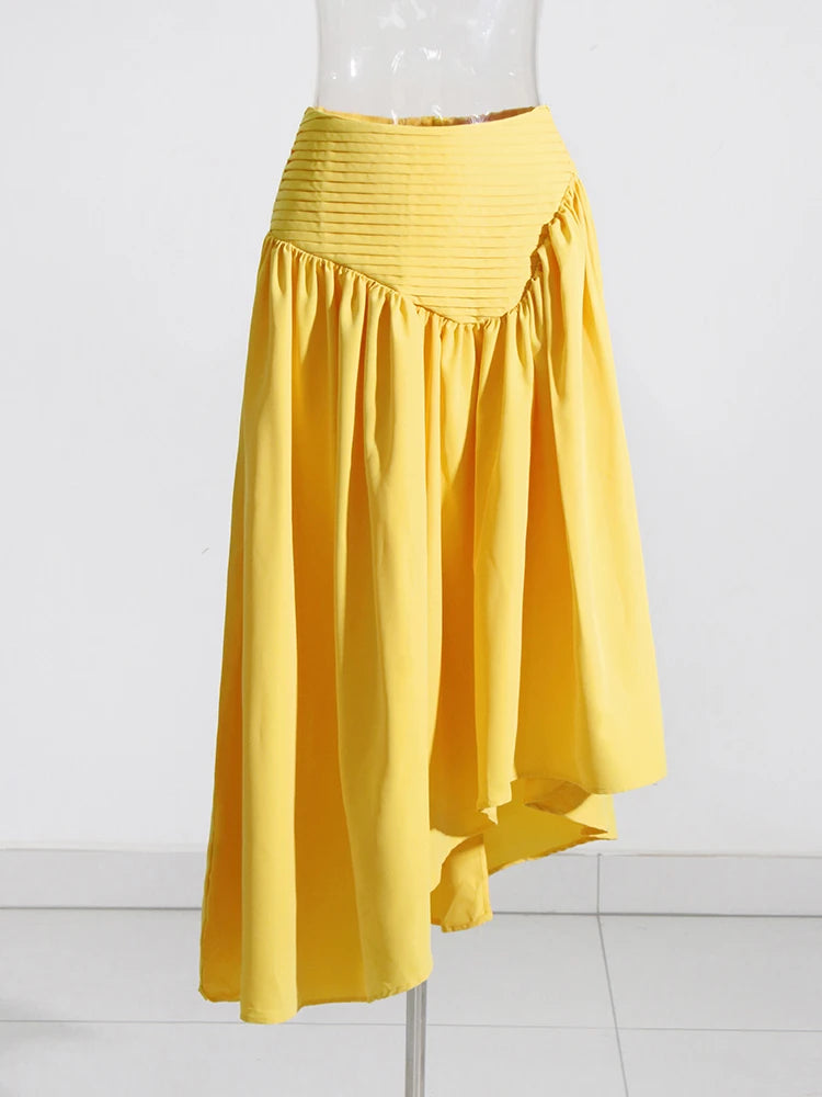 Solid Spliced Folds Two Piece Set