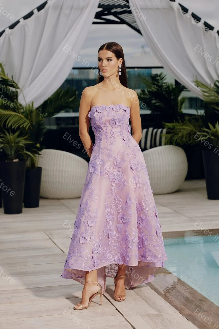 Glamorous A Line Cocktail Dresses