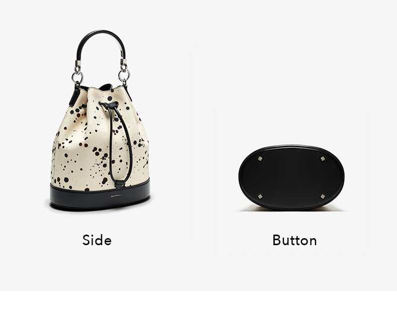 LEATHER BUCKET BAGS