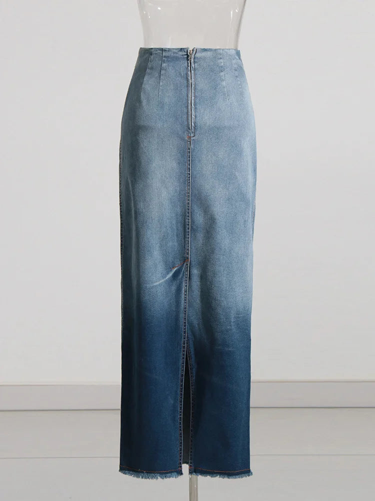 Denim Skirts