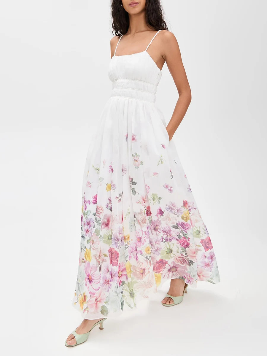 Flowers Printed Dress