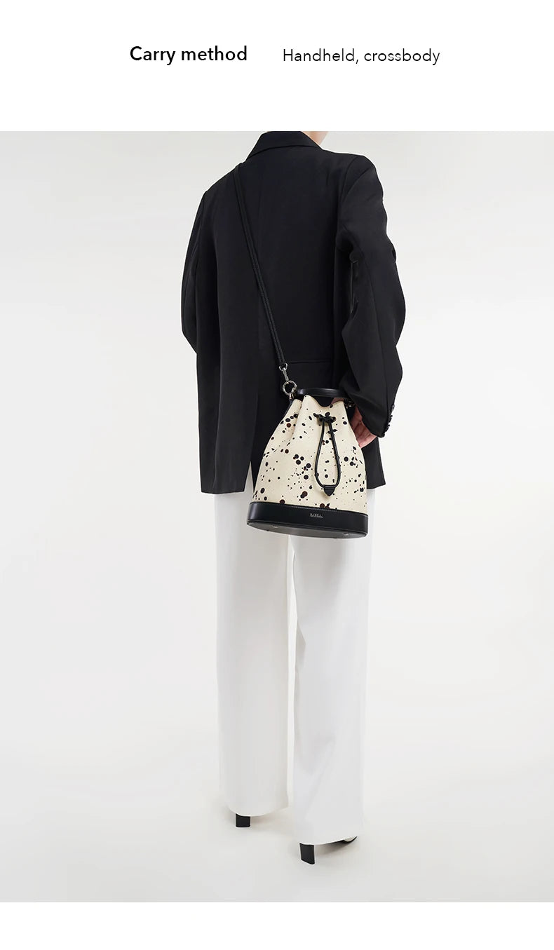 LEATHER BUCKET BAGS