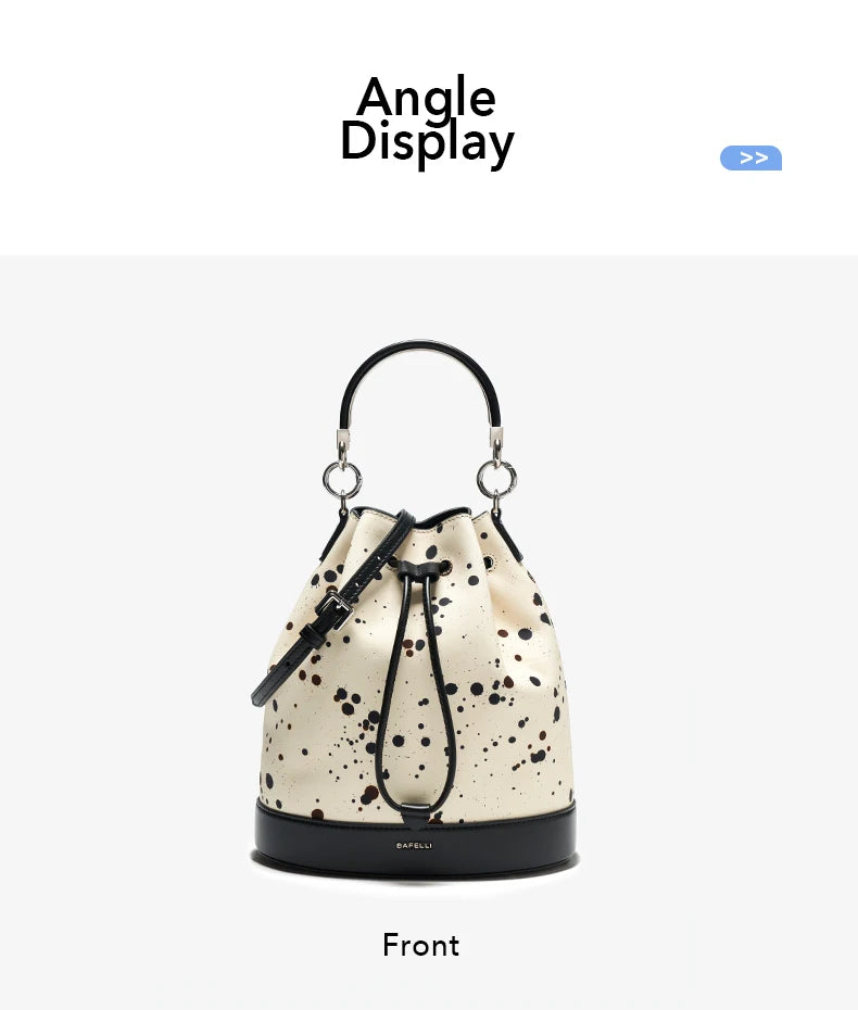 LEATHER BUCKET BAGS