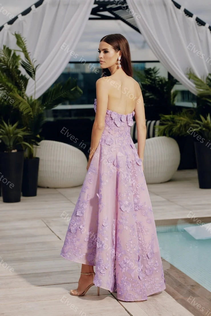Glamorous A Line Cocktail Dresses