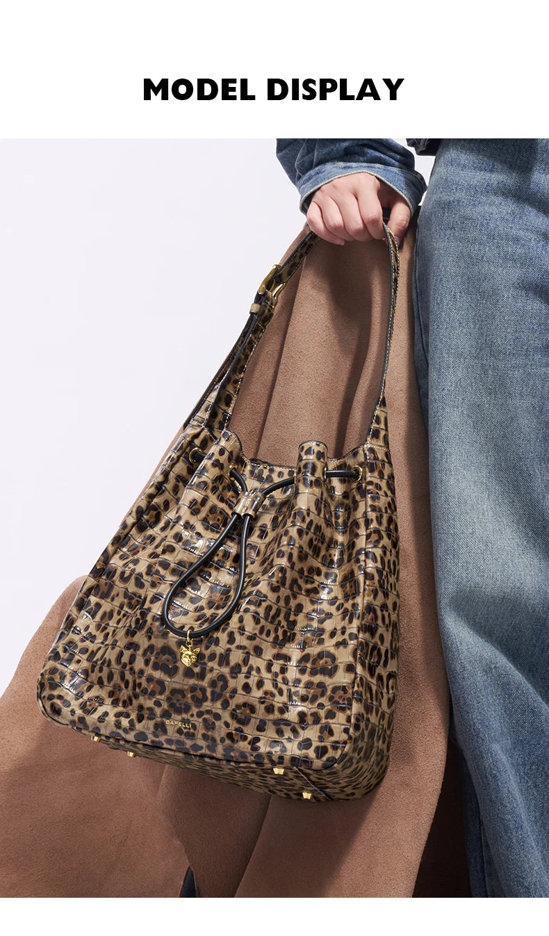 LEOPARD PRINT HANDBAGS