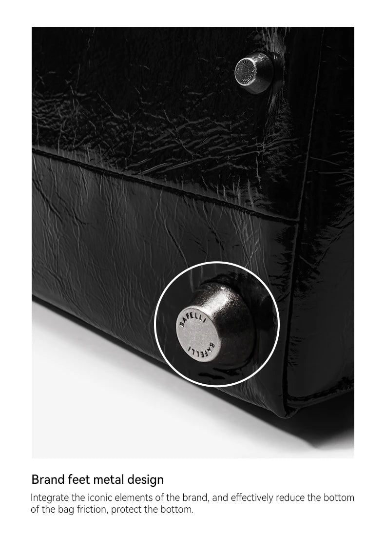 GENUINE LEATHER DESIGNER CROSSBODY HANDBAG