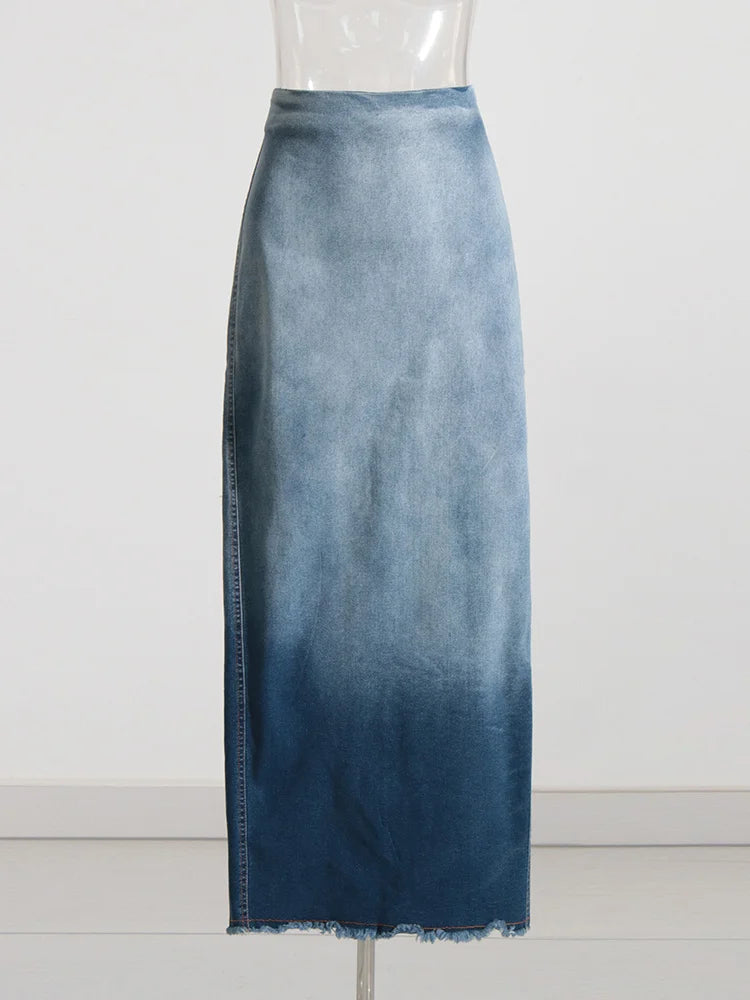 Denim Skirts