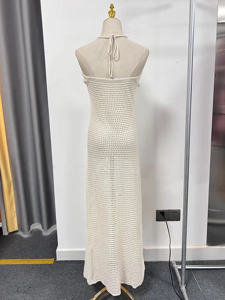 Knitted Bikini cover up!