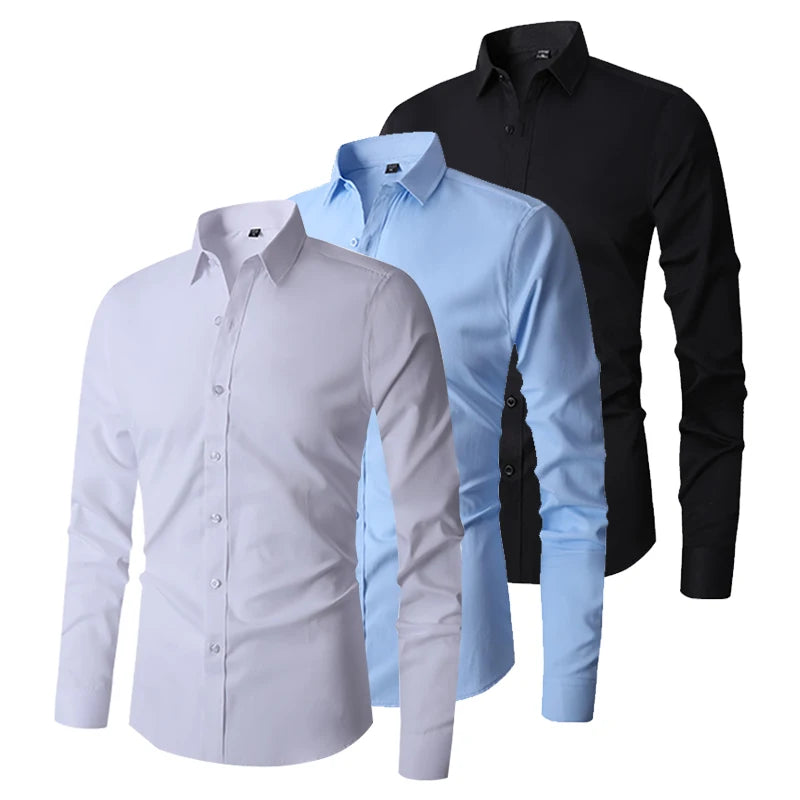 Men's Long Sleeve Regular Fit Shirt
