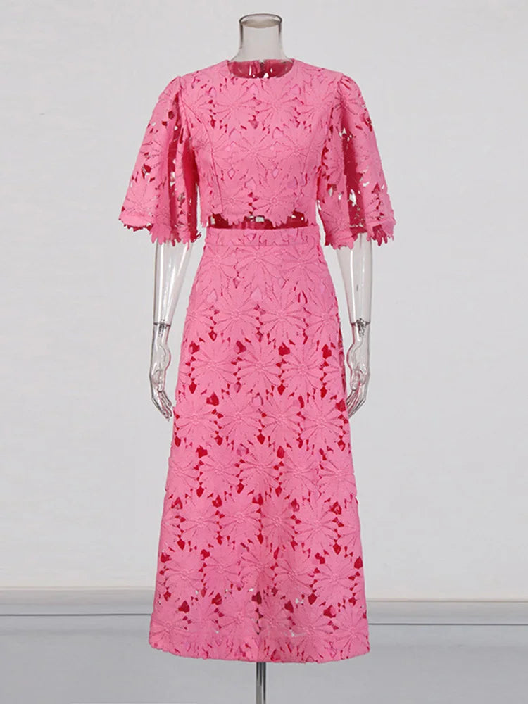 Two Piece Skirt Set