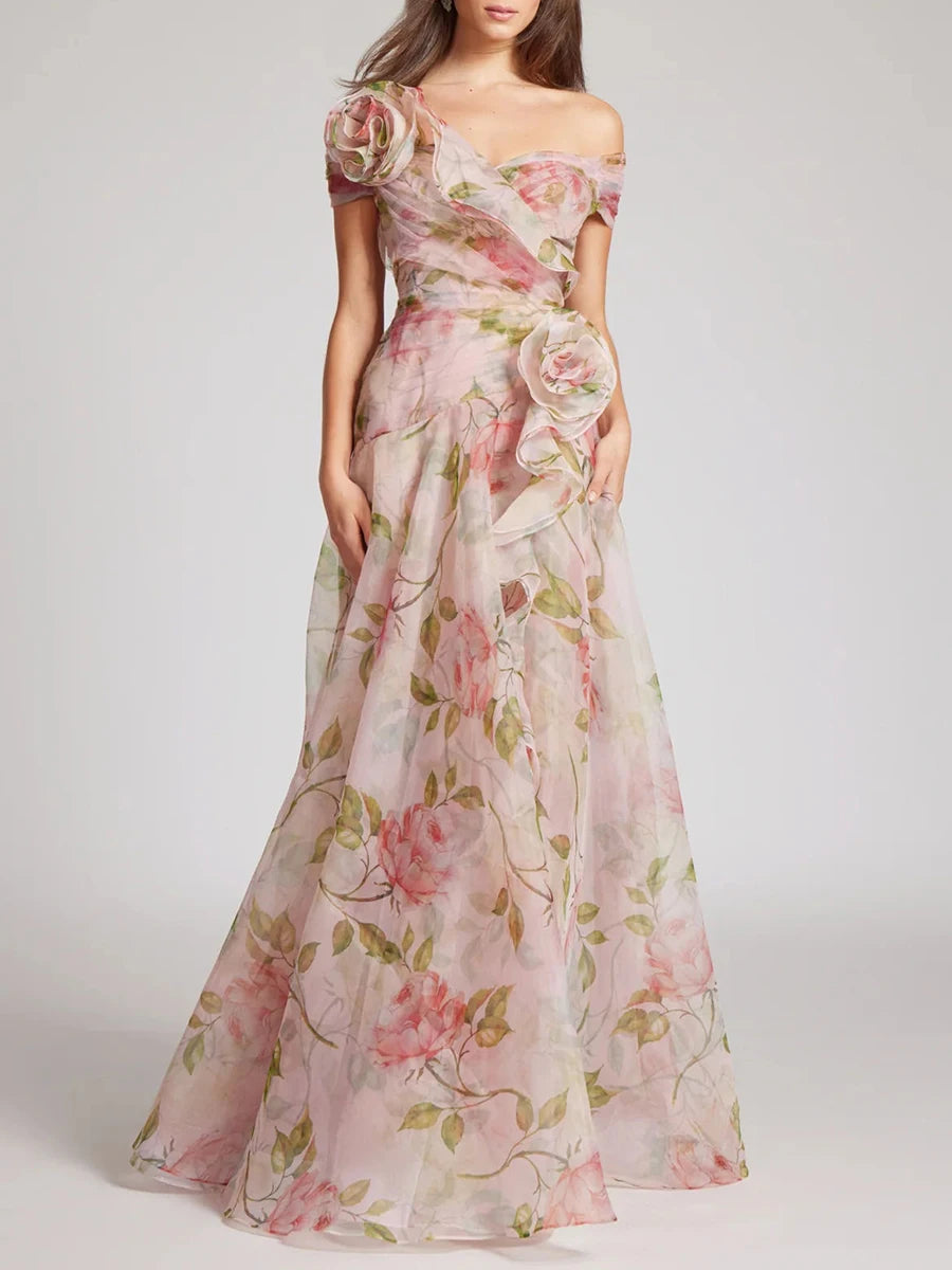 Floral Special Occasion Dress