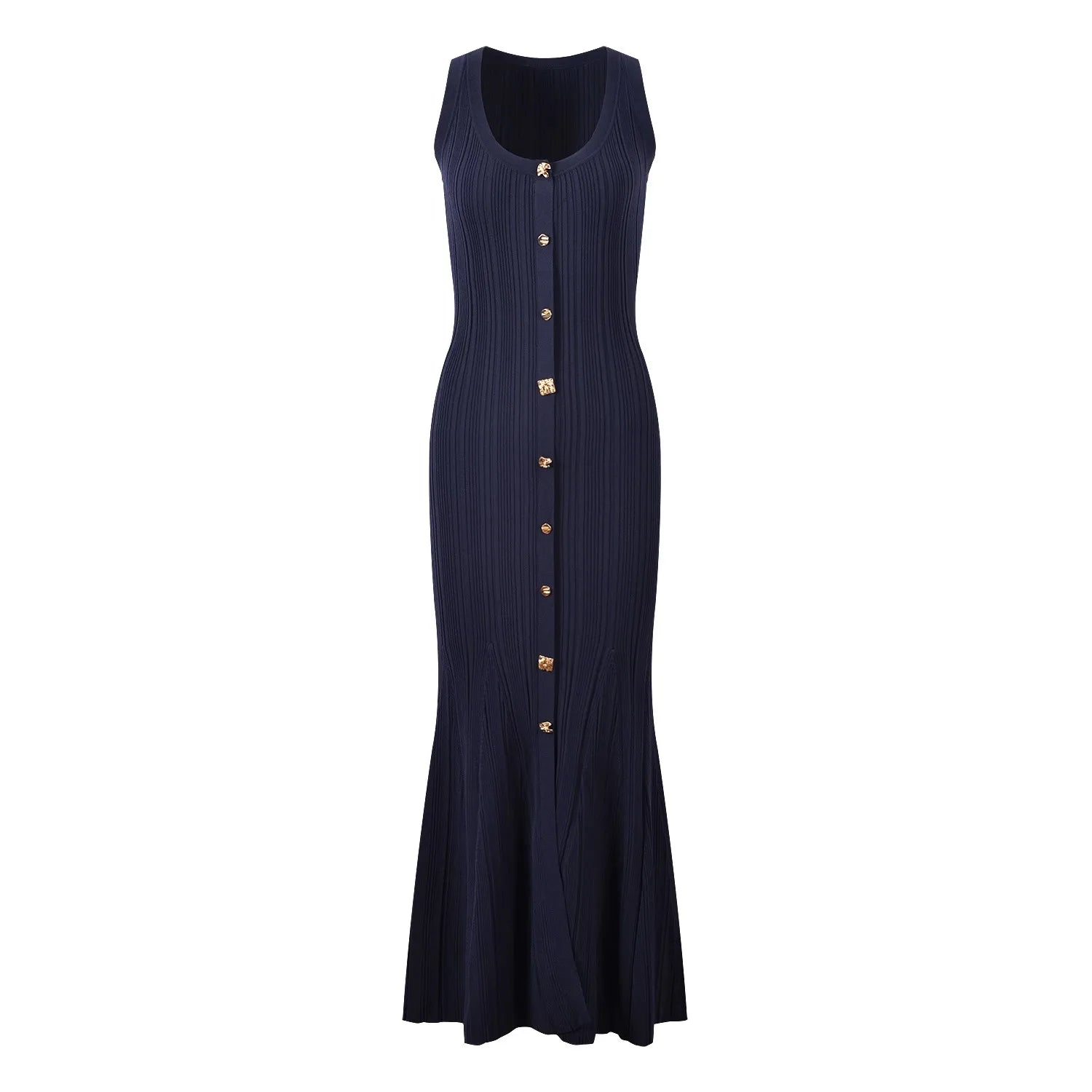 Sleeveless Knitted Dress