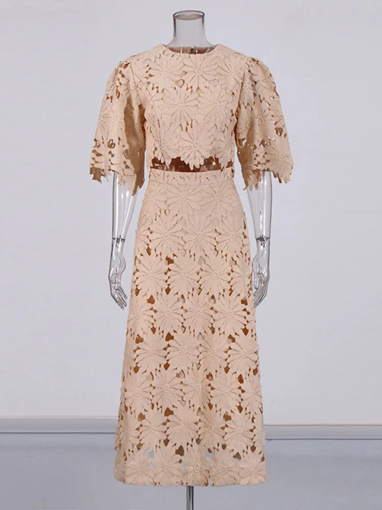 Two Piece Skirt Set
