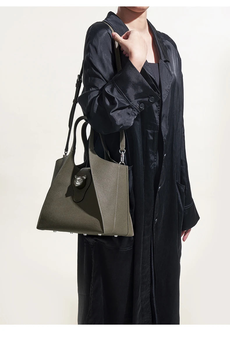 GENUINE LEATHER CASUAL PURSE