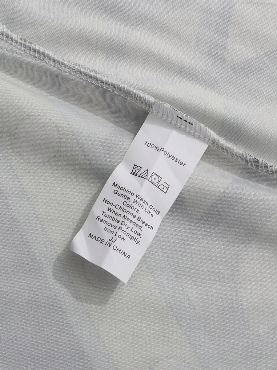 Hit Color Printing Casual Dresses