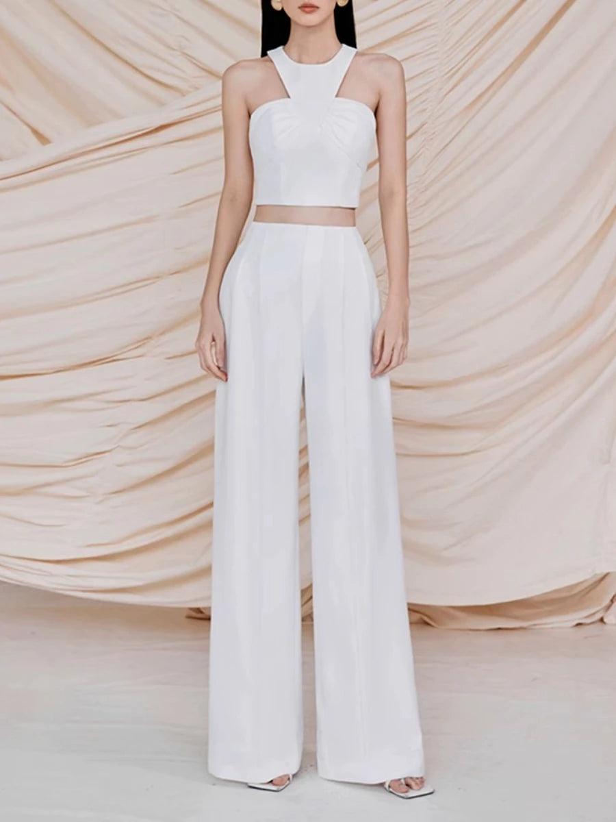 Two Piece White Sets