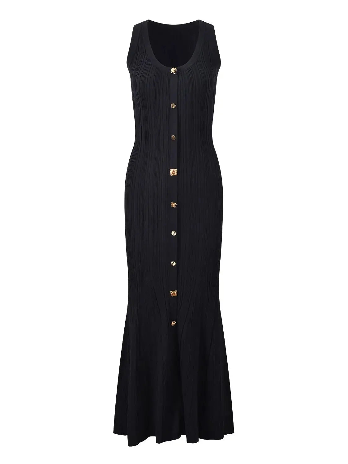 Sleeveless Knitted Dress