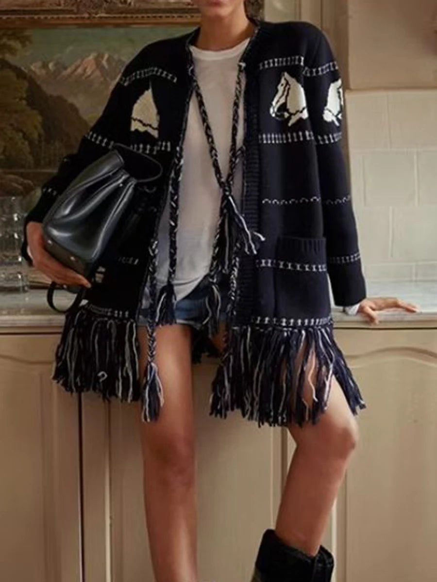 Tassels Fashion Women’s Cardigans