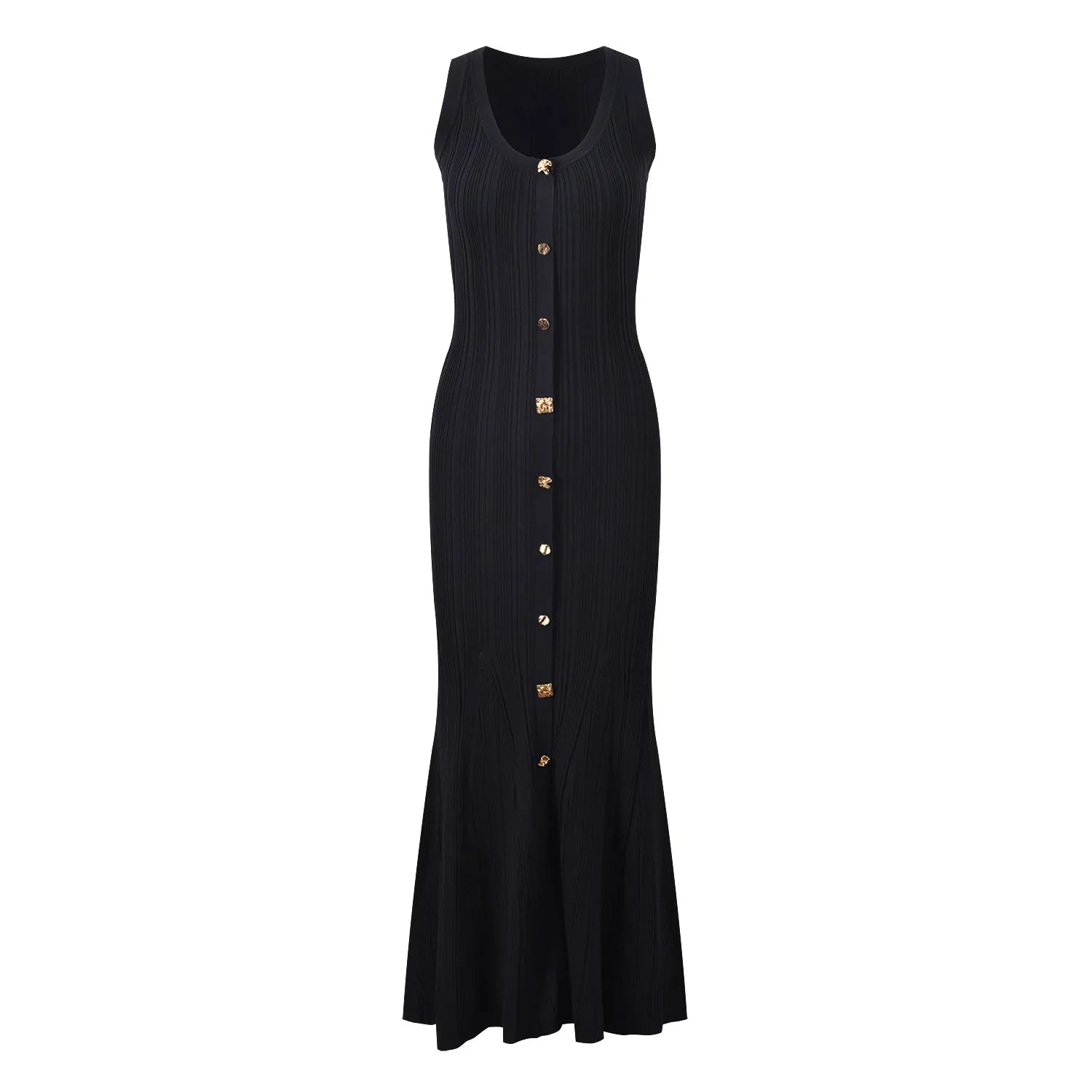 Sleeveless Knitted Dress