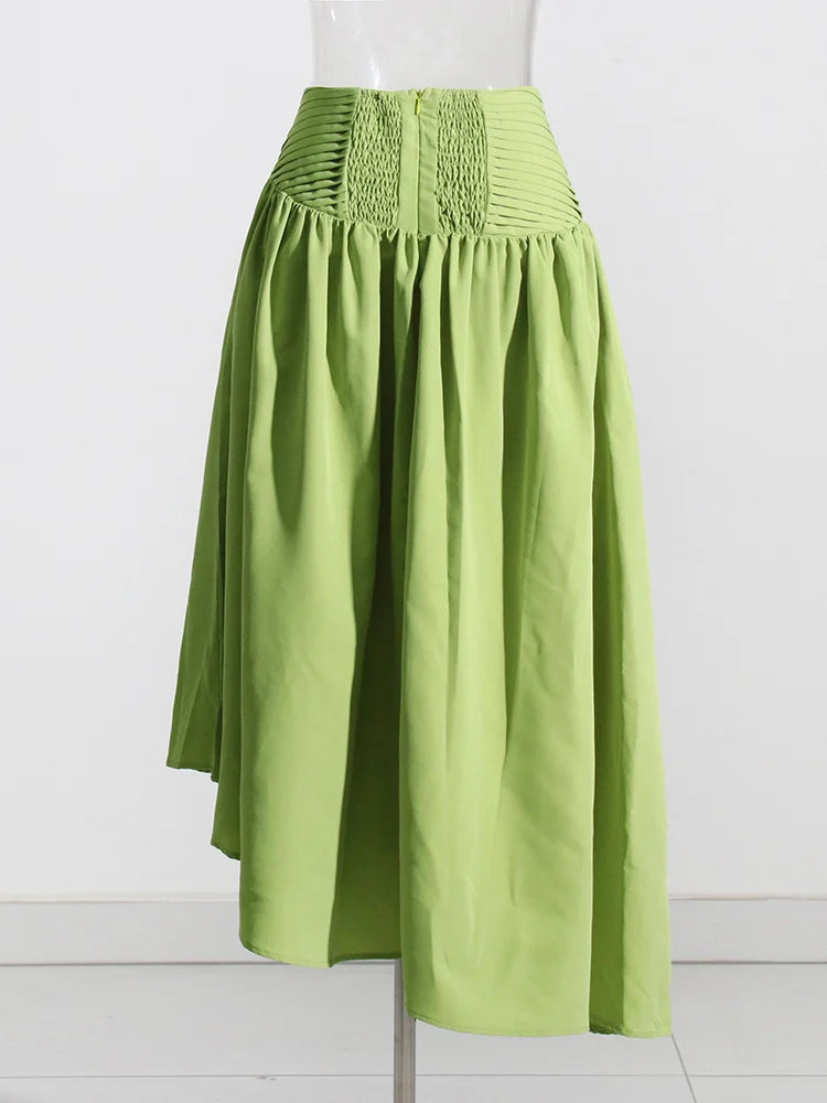 Solid Spliced Folds Two Piece Set