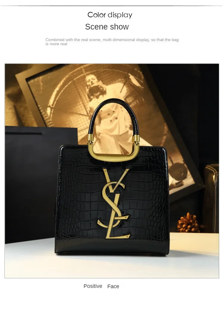 Crocodile Crossbody Bag