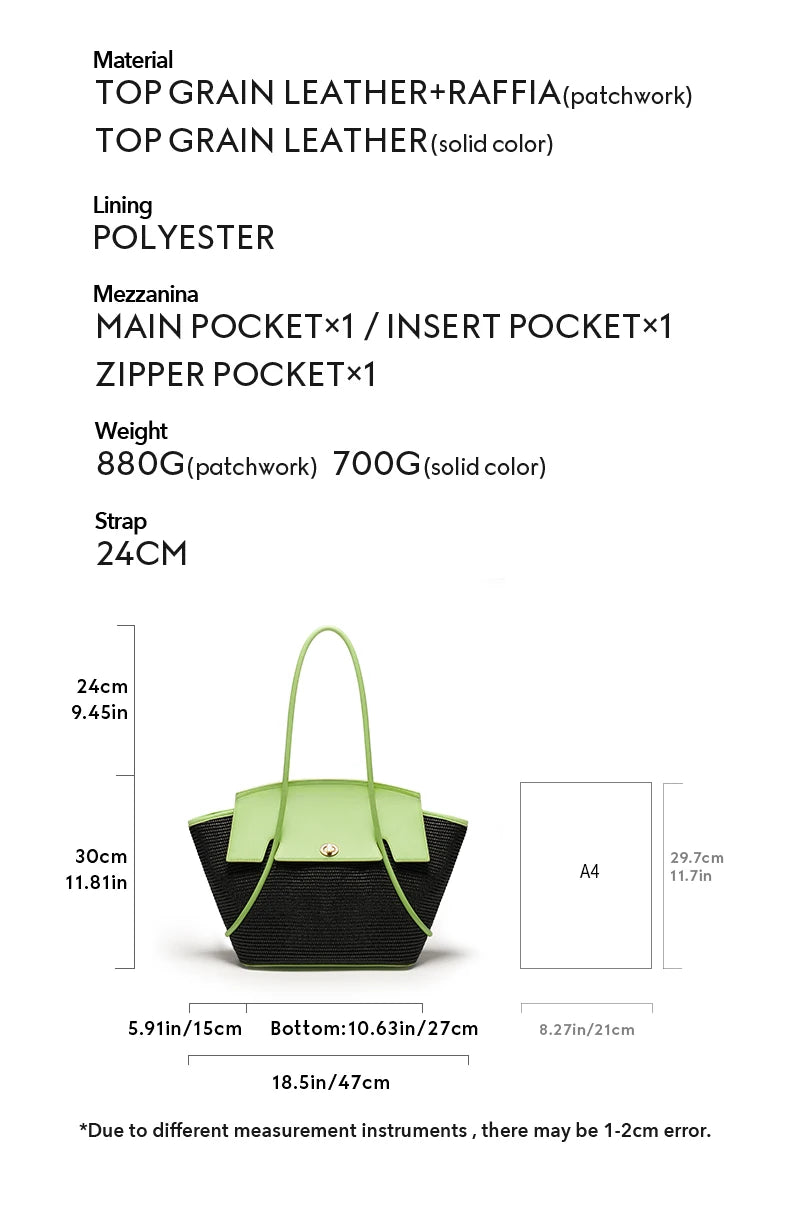 CASUAL TOTE BEACH BAG