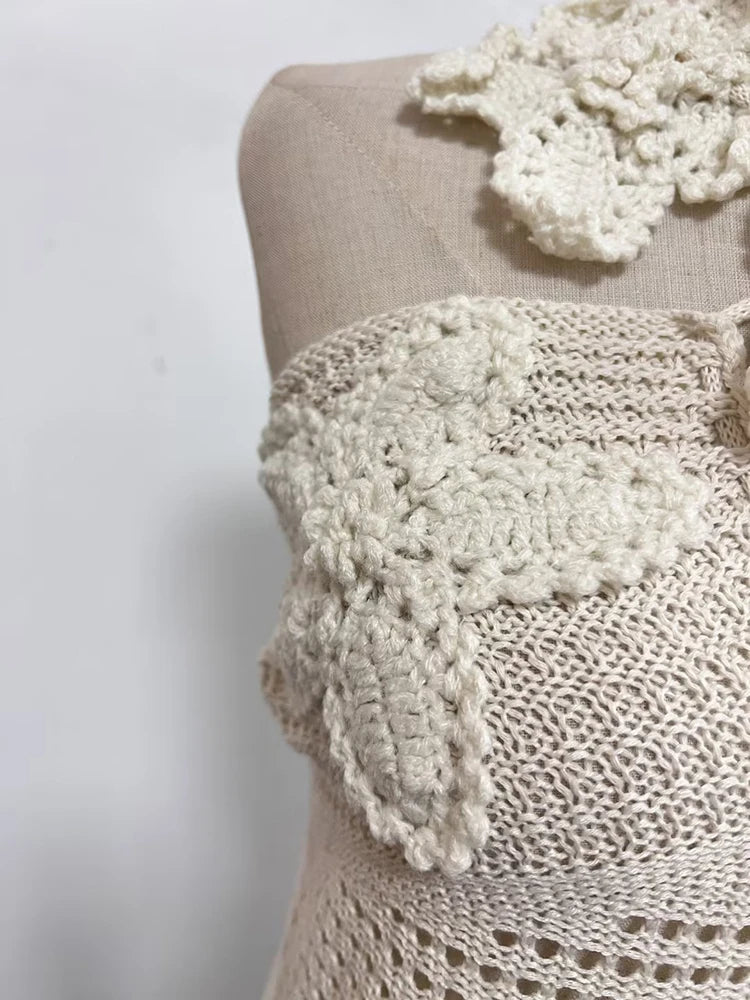 Knitted Bikini cover up!