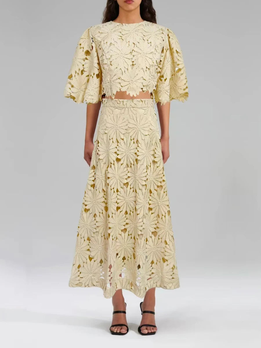 Two Piece Skirt Set