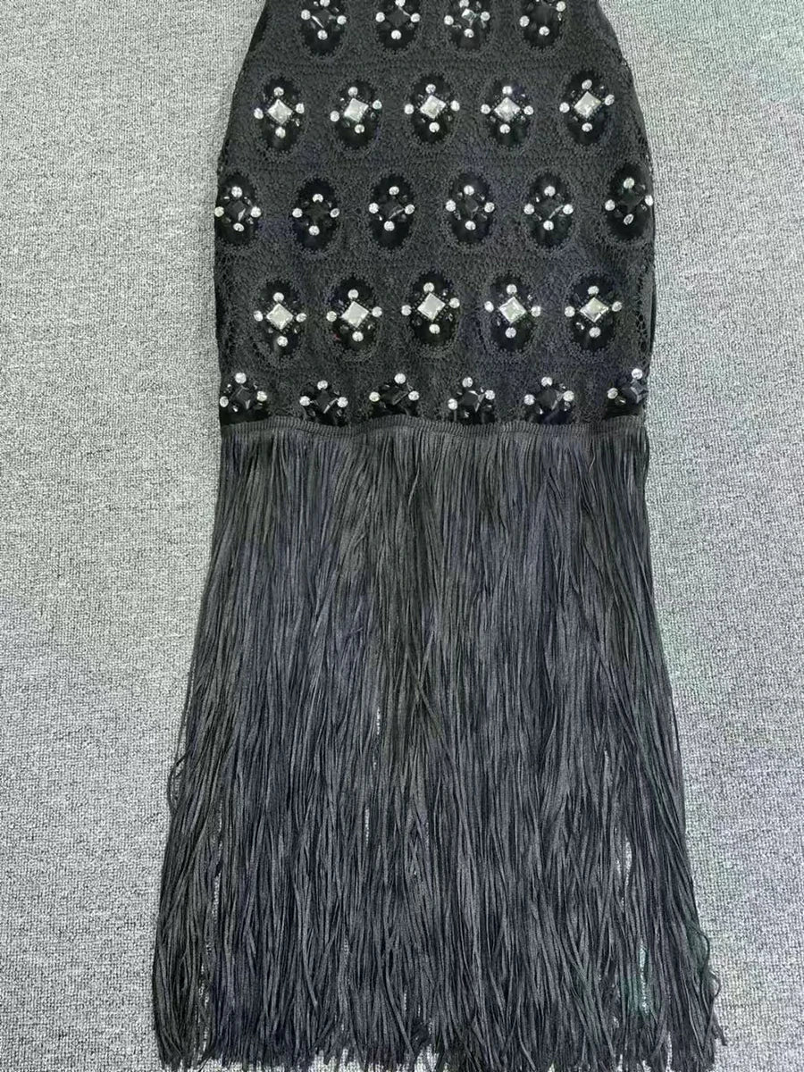 Diamond Tassel Dress