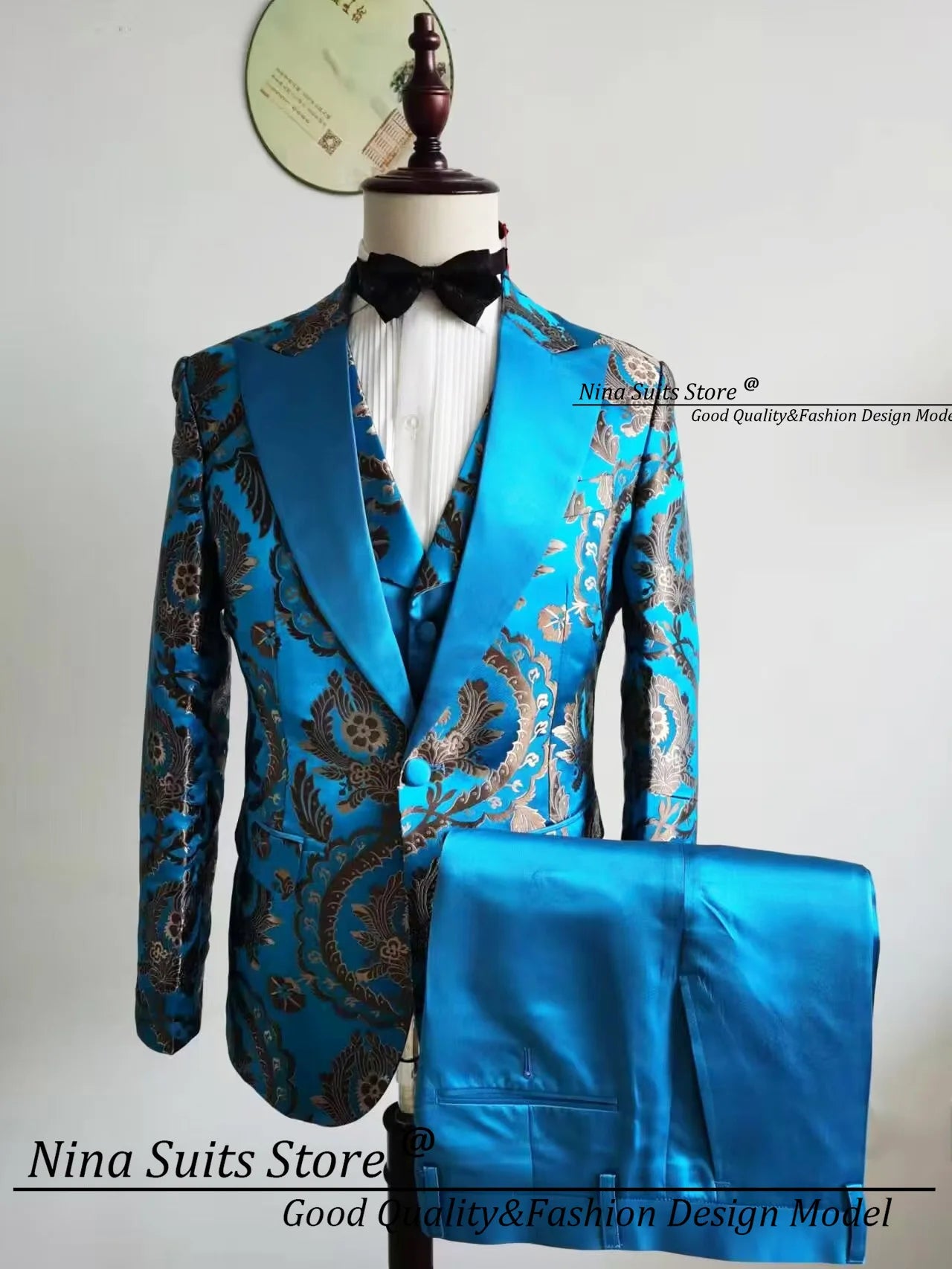 3 Piece Set Tailored Peak Siut
