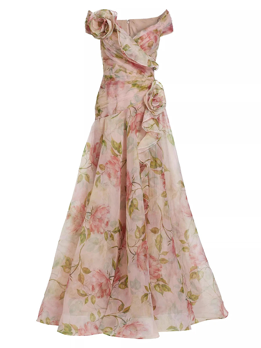 Floral Special Occasion Dress