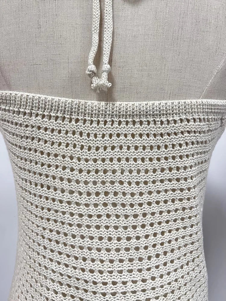 Knitted Bikini cover up!