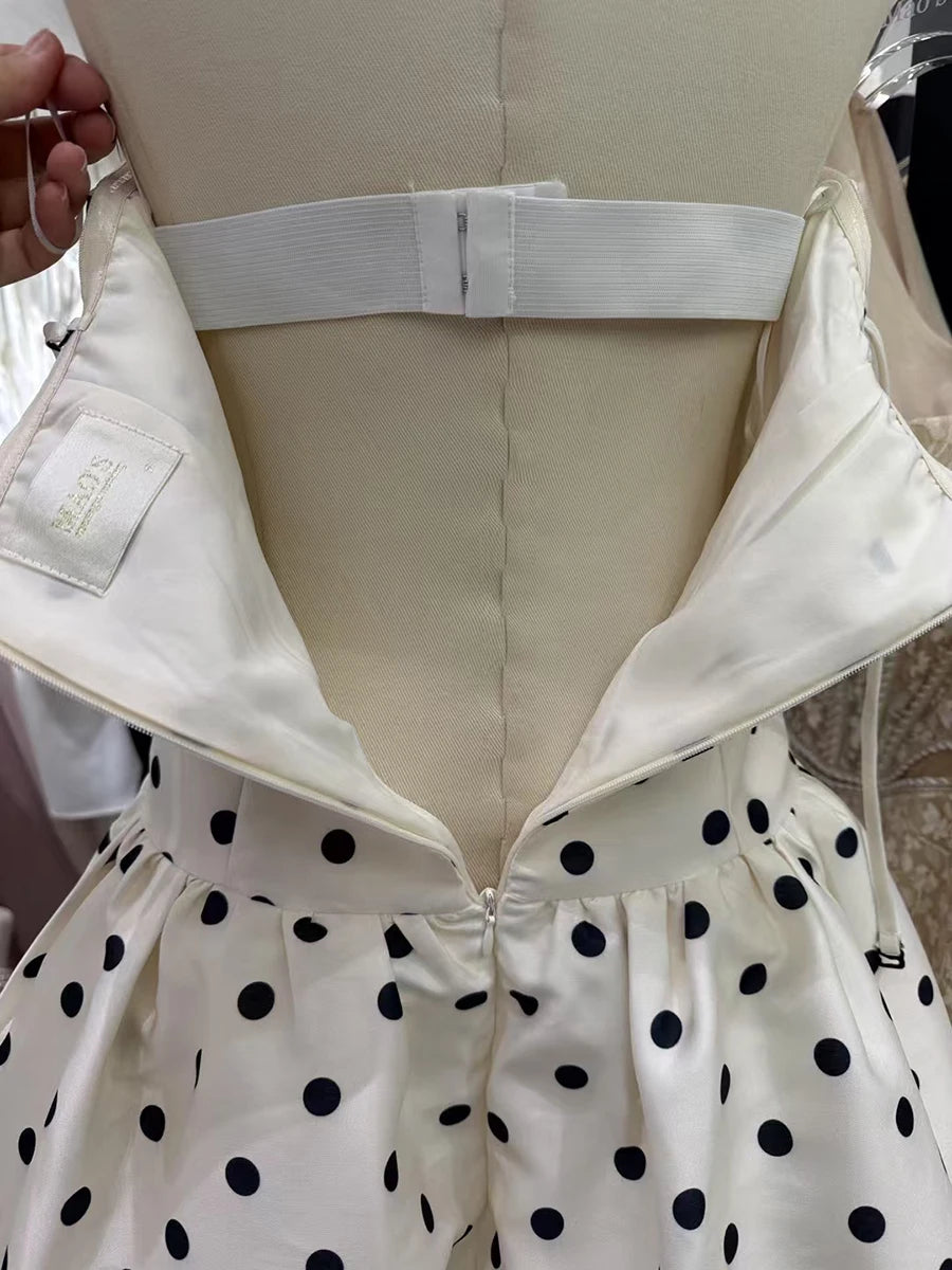 Polka Dot Waves Dress
