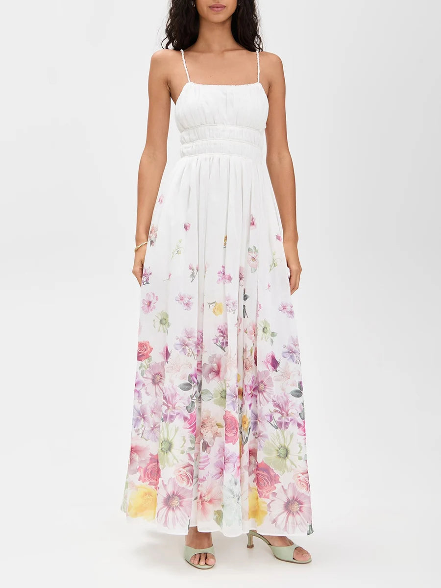 Flowers Printed Dress